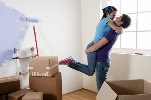 Professional movers handling a compact relocation in Southgate