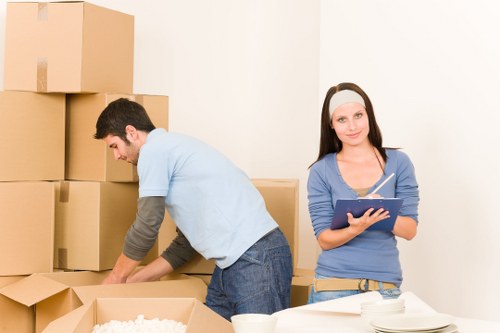 Well-organized storage unit in Southgate for home goods and decor